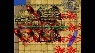 Tibia - ISSAVI SEWERS - DUO RP MONK 500+