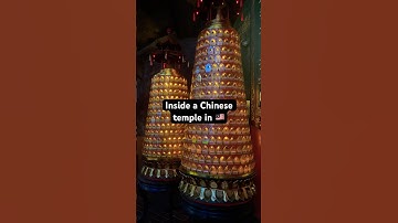 Inside a Chinese temple in Malaysia #travel #travelling #temple