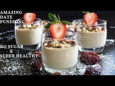 amazing-date-pudding---no-sugar-healthy-pudding---date-custard-recipe