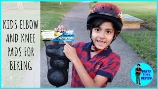 Kids Elbow and Knee Pads for Biking - Savar Toys Review