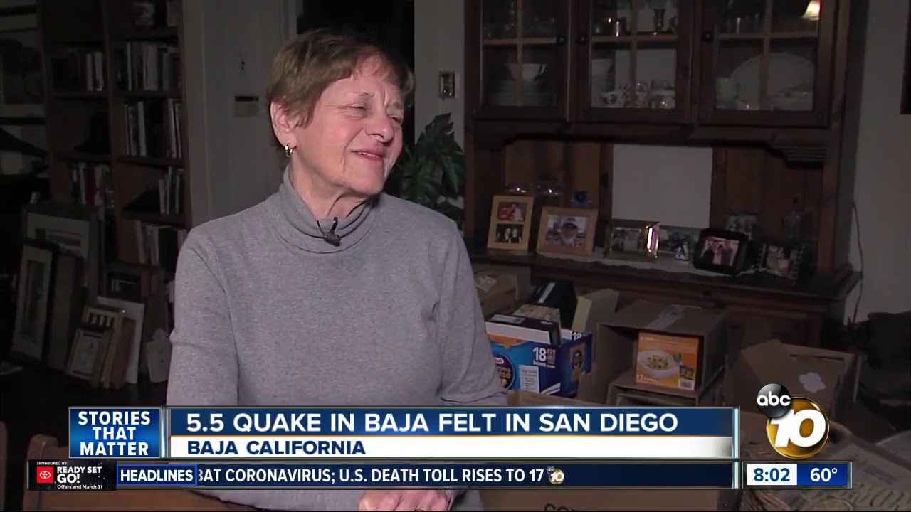 Did You Feel It? 4.5 Magnitude Earthquake Shakes San Diego