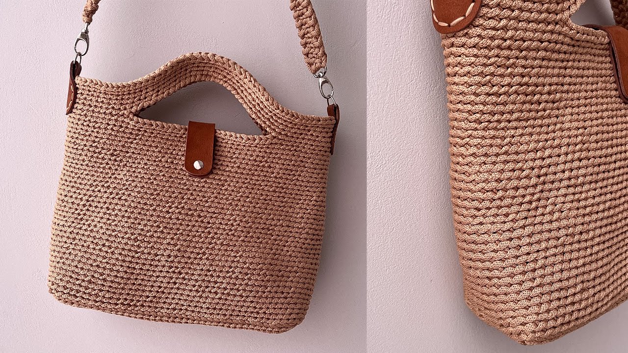 🔥 Сумка из Будущего! Очень эффектная модель сумки. Вязание крючком