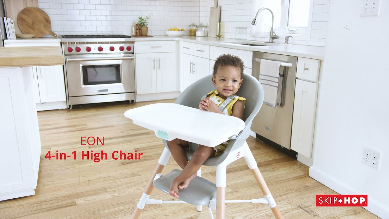 Multi EON 4-in-1 High Chair - Grey/white