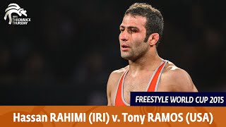 57 кг - Хасан Рахими (Иран) против Тони Рамоса (США), 6-6
