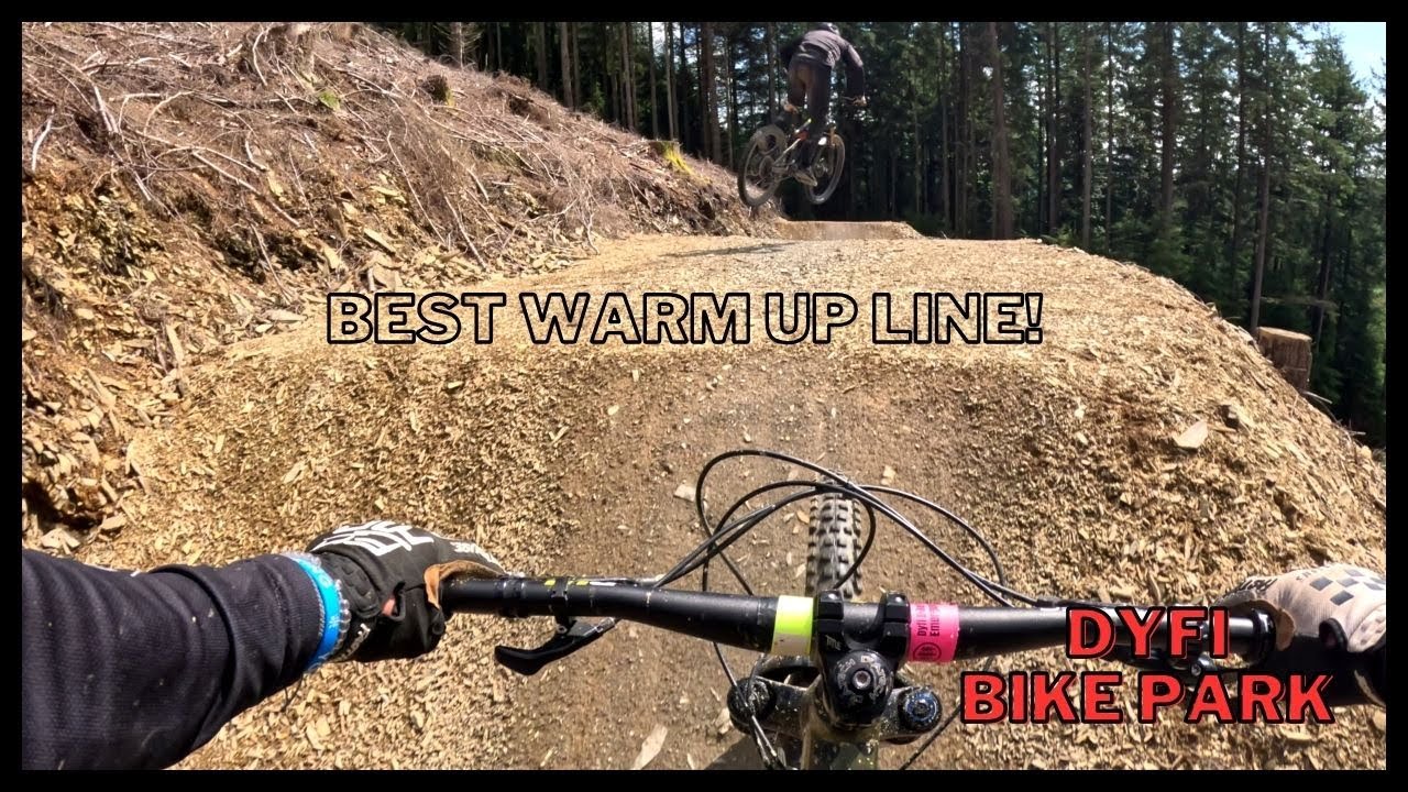 DYFI Bike park - Lovey Dyfi to 50 hits is the best combo