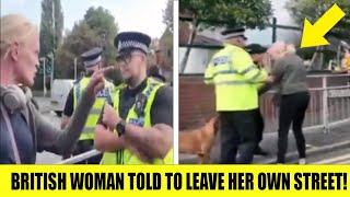 “OFFENDS MUSLIMS” – Police BAN British Woman From Walking Dog On Her Own Street!