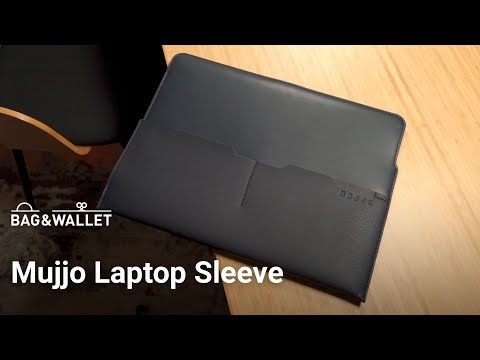 Обзор чехла для ноутбука Mujjo Laptop Sleeve