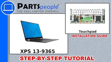 Dell XPS 13-9365 (P71G001) Touchpad How-To Video Tutorial
