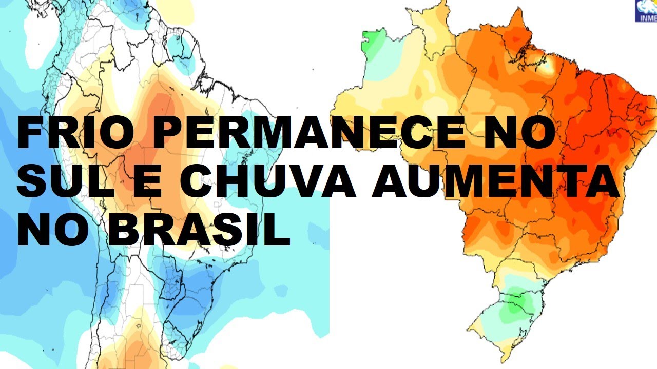 PREVISÃO CLIMÁTICA PARA O MÊS DE SETEMBRO DE 2022 - Chuva avança NO ...