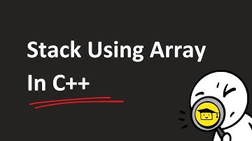 Stapelen met behulp van een array in C++