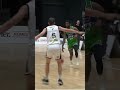 Blake connects with Judd on the fast break!
