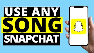 How To Use ANY Song As Your Background Music On Snapchat