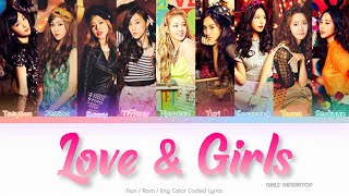 Girls Generation 少女時代 Love Girls Color Coded Lyrics Kanromeng