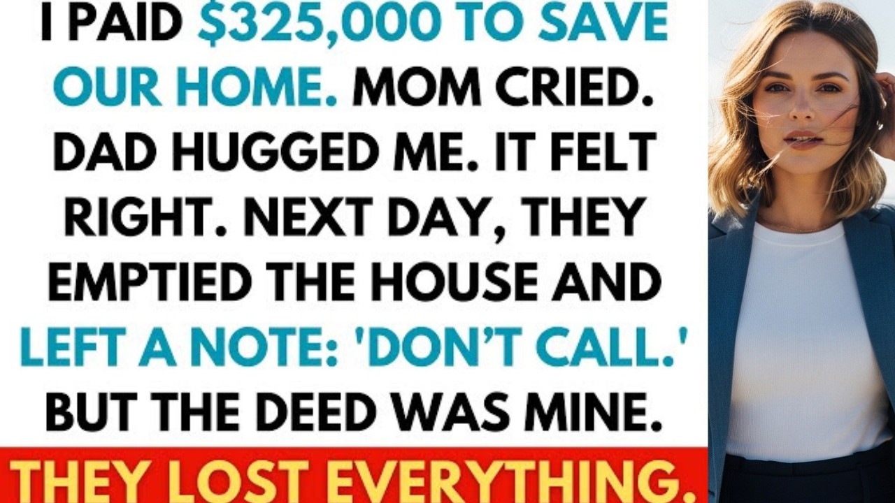 I Paid Off the Debt to Save Our Home—By Morning, It Was Sold Behind My Back