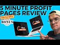 5 Minute Profit Pages Review ❌ BONUSES EXPIRING SOON