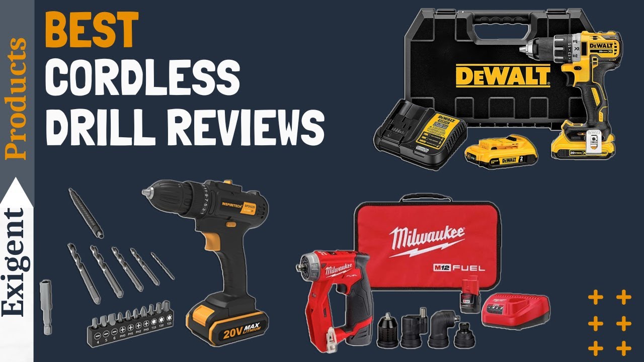 7 Best Cordless Drills of 2024, Tested by Experts