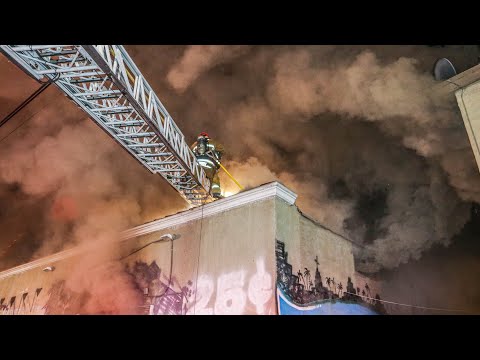 *Chavez's Last Structure* LAFD Greater Alarm Commercial Structure Fire: Station 33