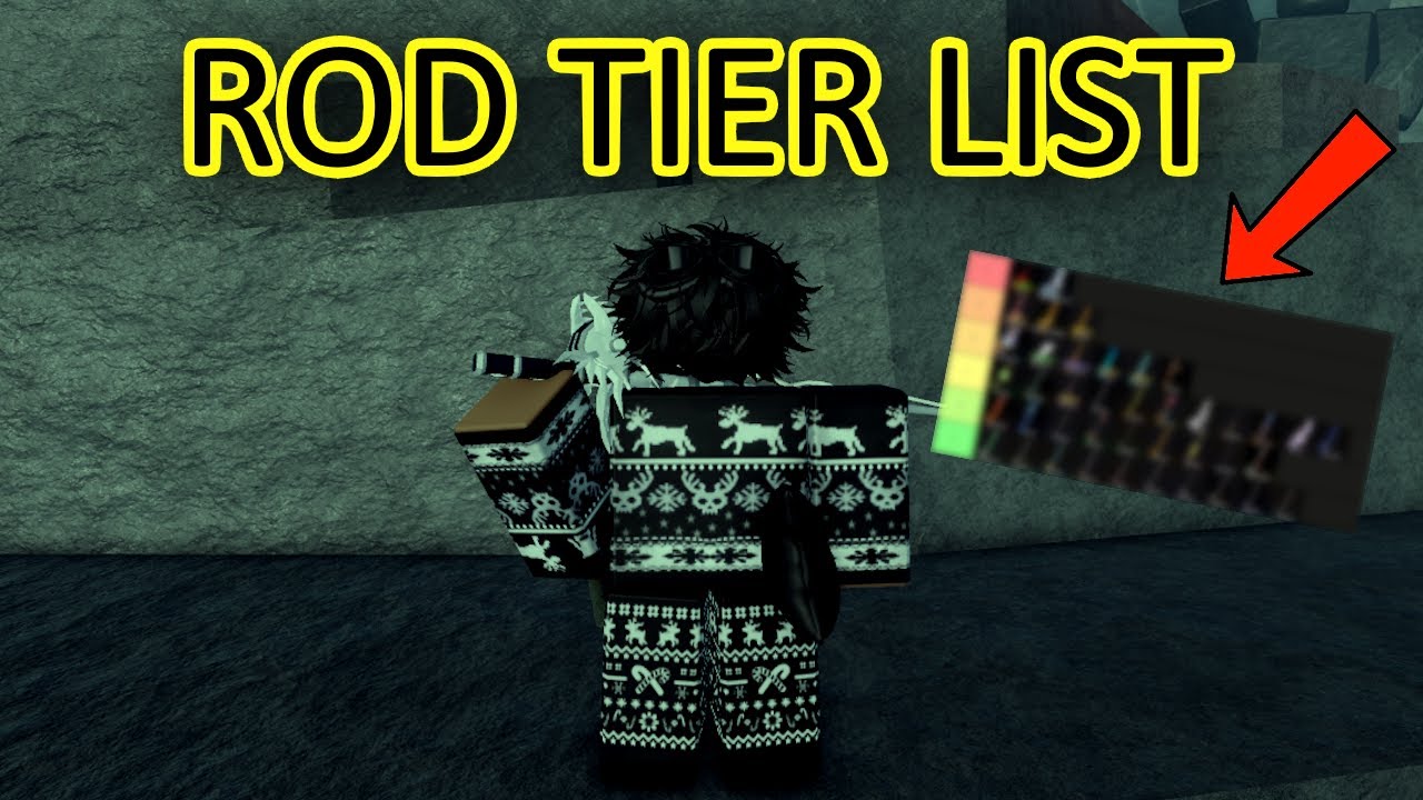 *UPDATED* BEST FISHING ROD TIER LIST for FISCH! (NEW RODS) ROBLOX