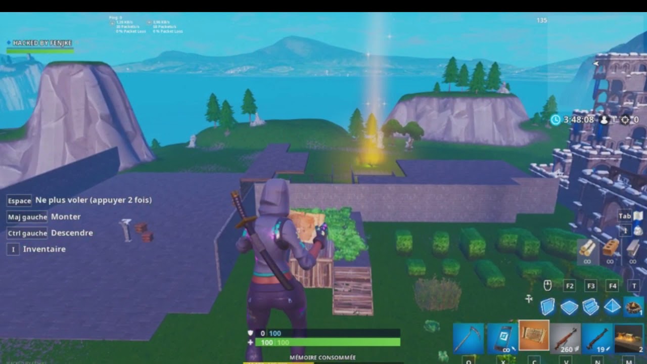 fortnite glitches saison8 - carte ile au tresor fortnite saison 8