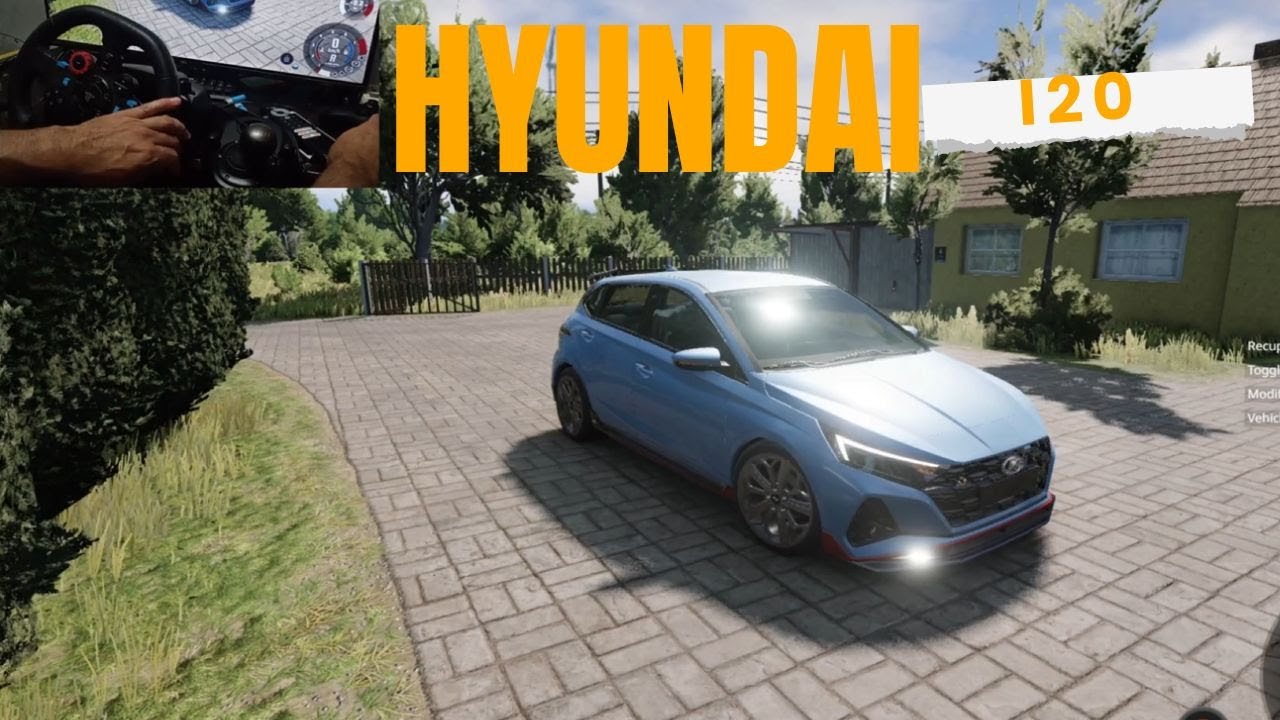 Hyundai I20 - BeamNgDrive -G29 gameplay