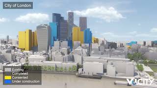 NLA London Tall Buildings 2023 with VU.CITY
