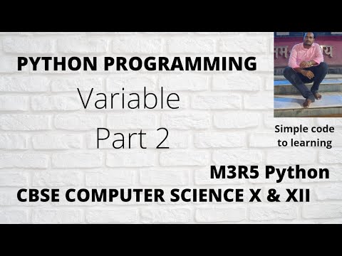 Variable In Python Part 2 (Hindi) - YouTube