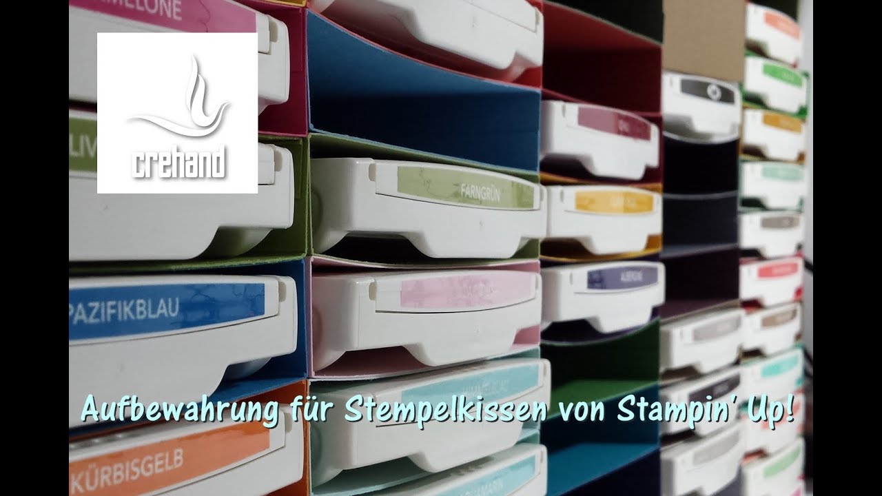 Aufbewahrung für Stempelkissen von Stampin' Up!