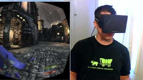 Oculus Rift plus Razer Hydra VR First Person Shooter