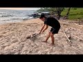 One Day Cleaning a Wild Beach and Finding Hidden Treasures