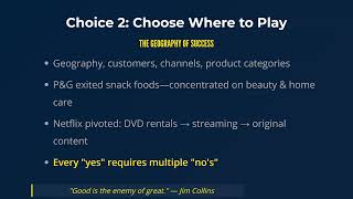 Playing to Win by A.G. Lafley: The 5 Strategic Choices That Separate Winners from Everyone Else