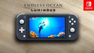 Endless Ocean Luminous | Nintendo Switch Lite Gameplay