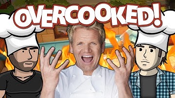 KITCHEN NIGHTMARES! Overcooked Online Co-Op