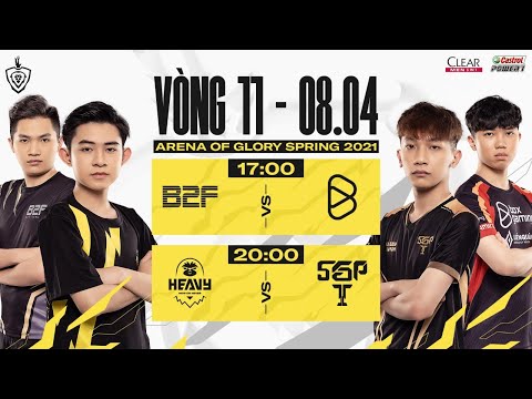 B2F vs BOX  |  HEV vs SGP  - Vòng 11 ngày 1 | ĐTDV mùa Xuân 2021
