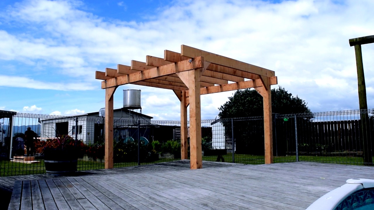 Urbanmac Kitset Pergola Assembly YouTube