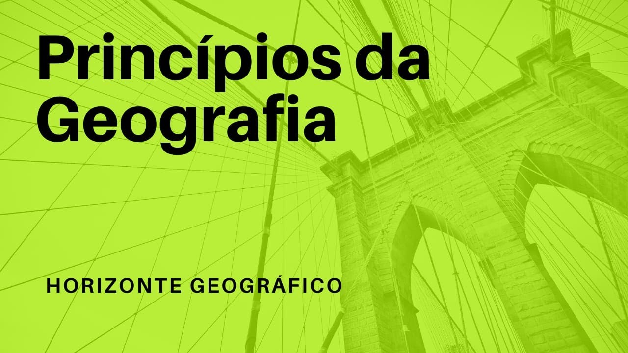 Princípios da Geografia