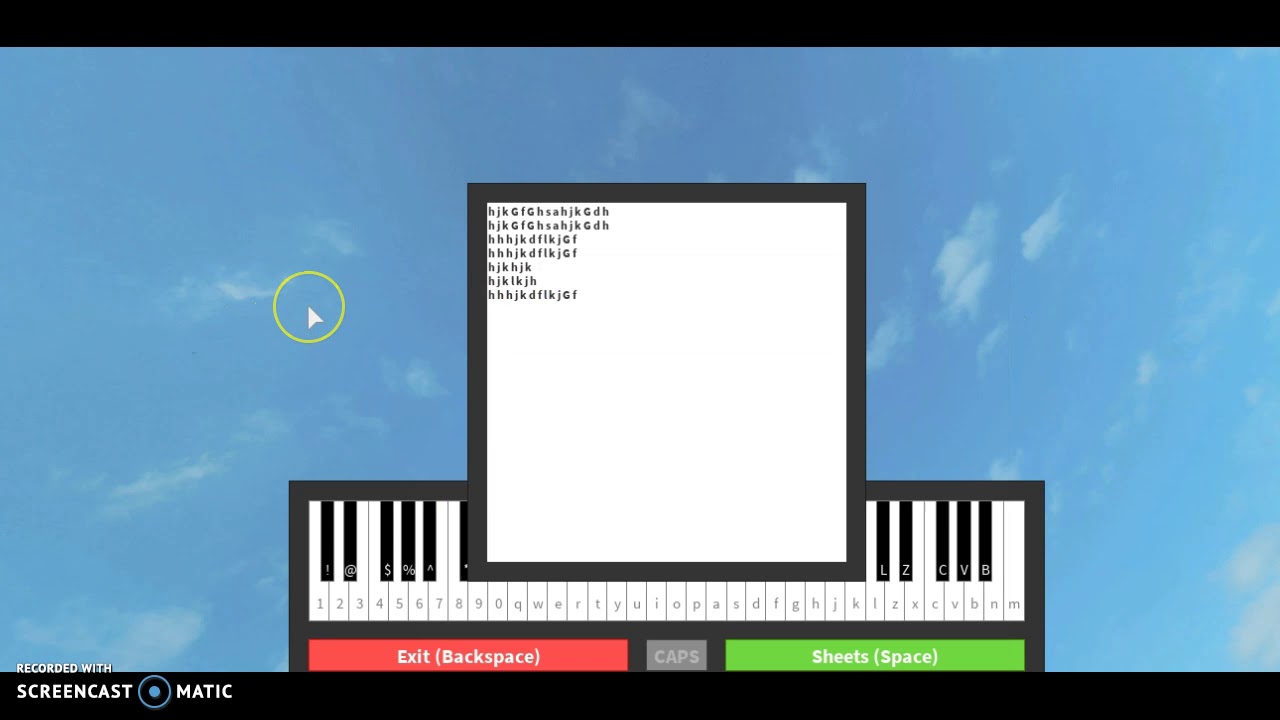 How To Play Roblox Piano