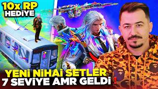 YENİ NİHAİ SETLER VE 7 SEVİYE AMR GELDİ - Pubg Mobile