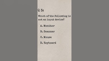 Computer MCQ Quiz | Test Your Brain in 30 Seconds! | #shorts #gkquiz #computer