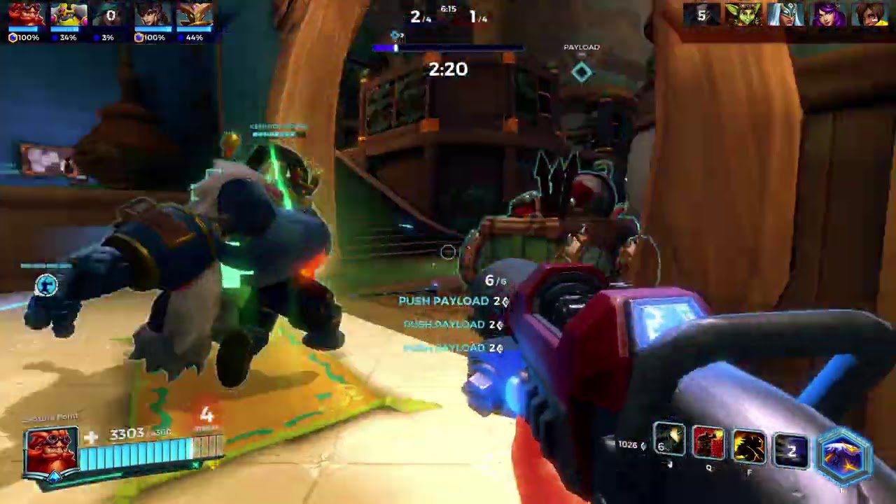 Paladins Siege Barik Gameplay