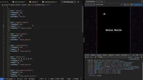 Phaser 3 Tutorial Series - Space Shooter Part 3 - Loading Assets & Player Setup Part 1