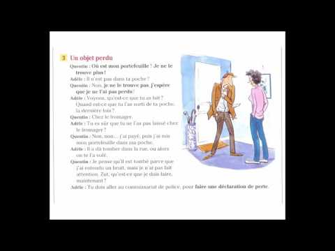 Dialogue En Français Nº:26 - Localiser - Un objet perdu