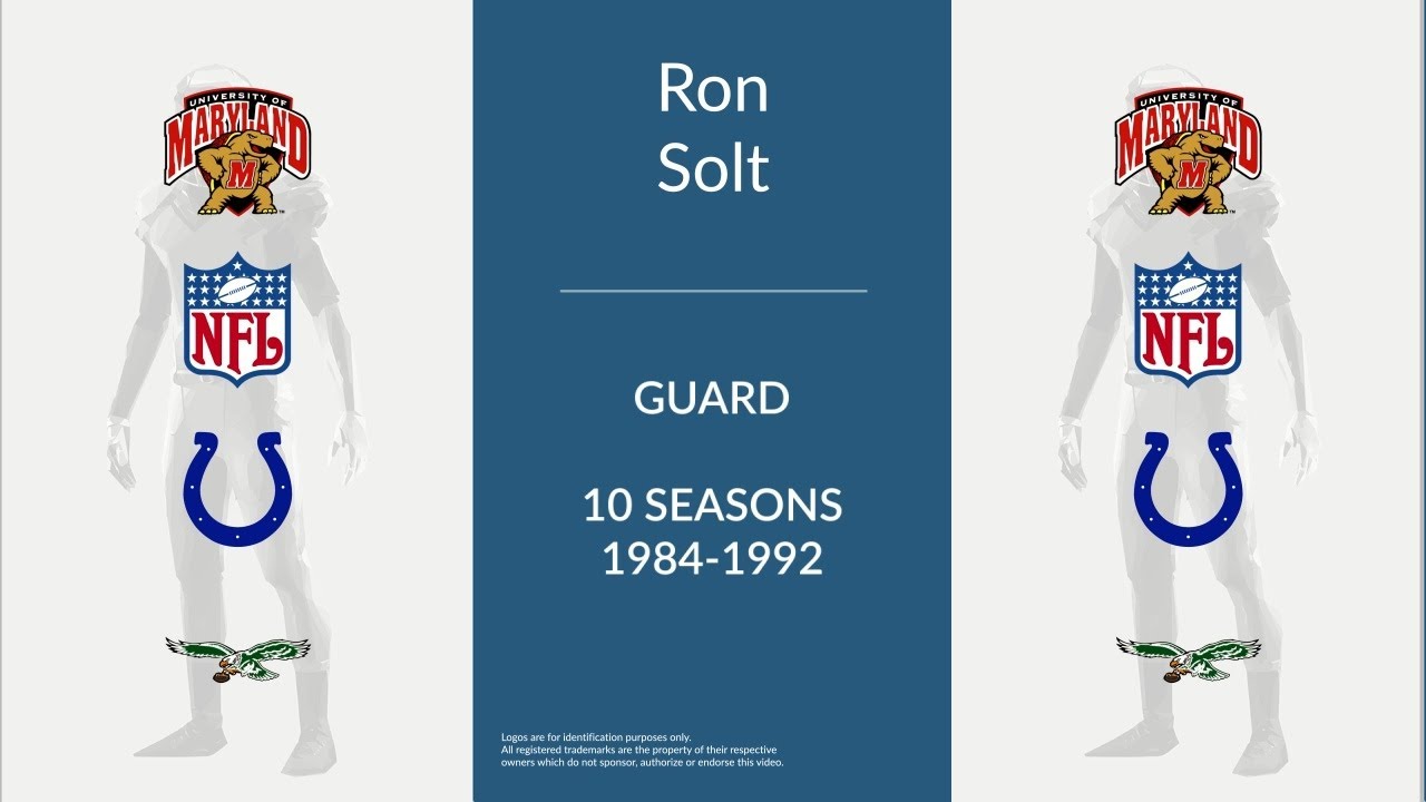 Ron Solt: Football Guard - YouTube