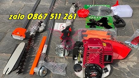 Máy cắt cành trên cao honda GX35 chạy xăng