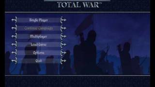 Medieval Total War soundtrack Amen, Menu