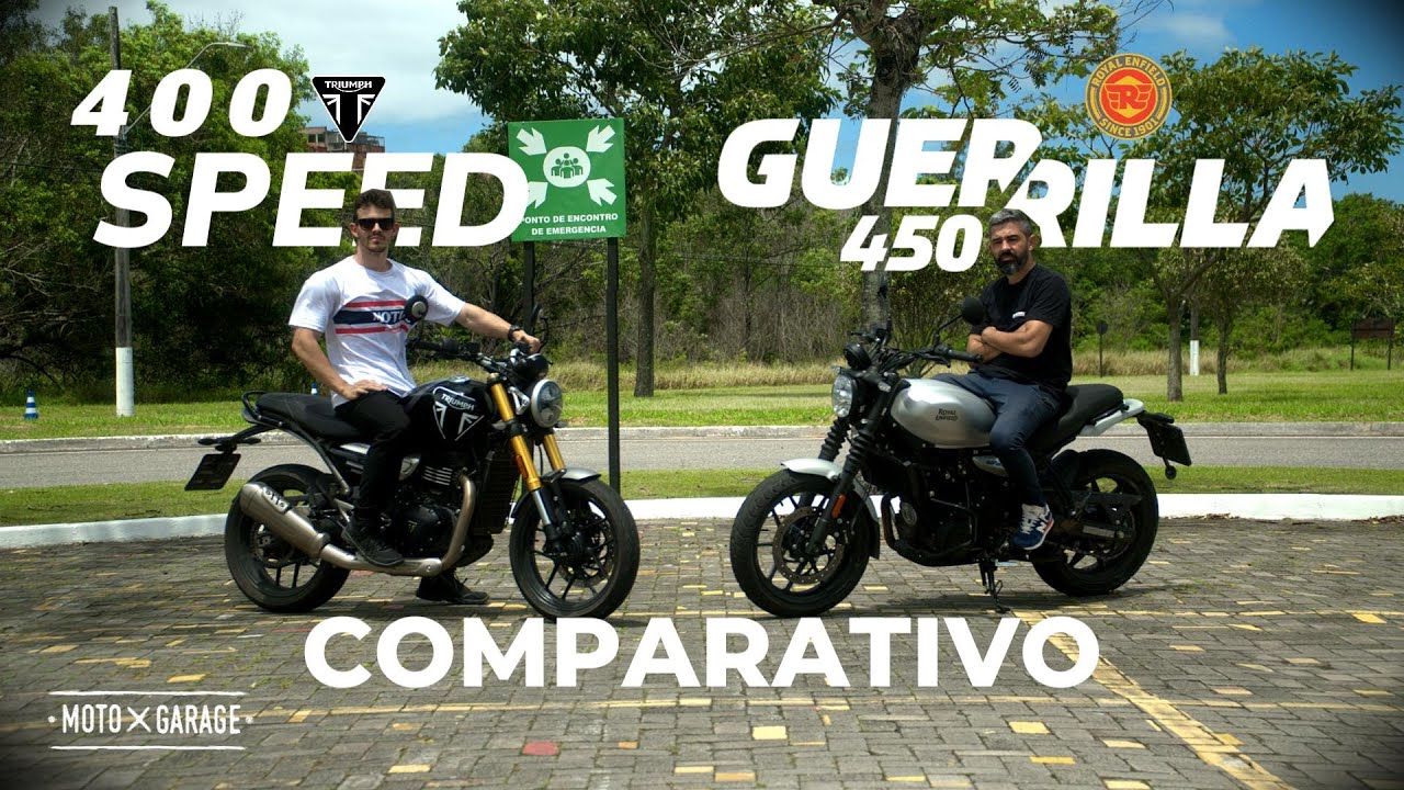 Speed 400 vs Guerrilla 450: Qual vale mais a pena comprar em 2025? Comparativo