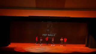 LMS Pep Rally: Dancers & Football Players