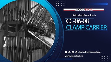 WOODTECH CONSULTANTS - CC-06-08 - CLAMP CARRIER #woodtechchannel #precision  #efficiency #carpentry