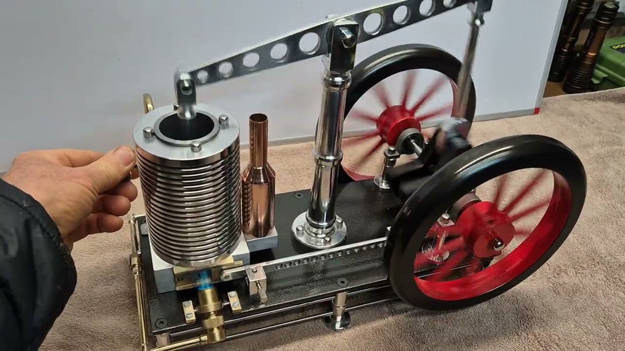 Flammenfresser Balancier Vakuummotor Flame Eater