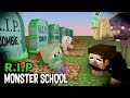 Monster School : RIP ALL  Monsters (Sad story) - Minecraft Animation
