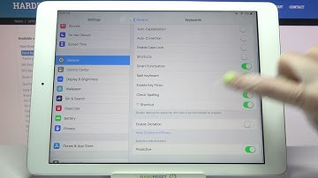 How to Enter Text Correction Options on IPAD AIR - Text Correction Options